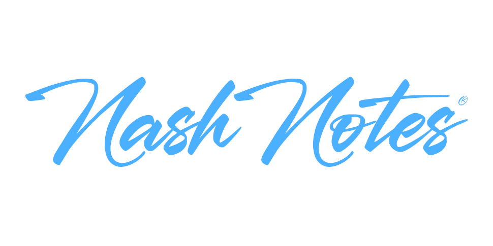 Nash Notes Logo Wordmark Nashville, TN